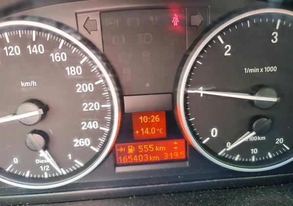 BMW X1 cena 40000 przebieg: 165000, rok produkcji 2012 z Warszawa małe 277